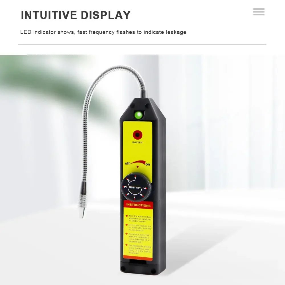 WJL-6000 High Accuracy Refrigerant Gas Analyzer Halogen Gas Leak Detector Tester Gas Leak Detector Tester for R22 CFCs HCFC