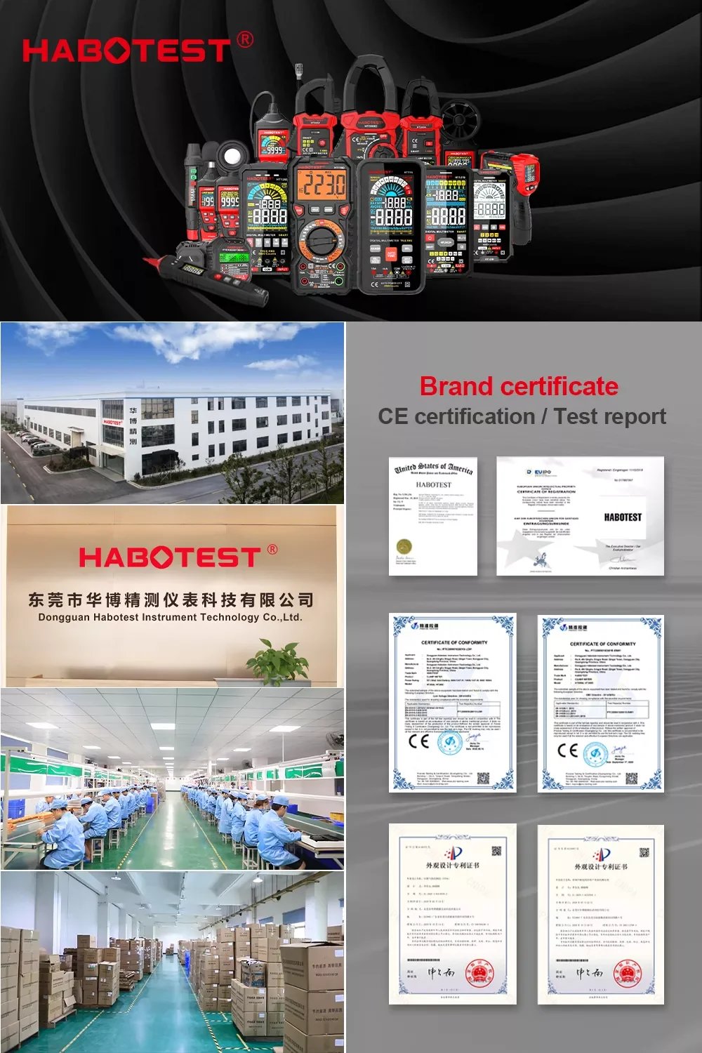 HABOTEST HT601 Gas Leak Detector Analyzer HT601A HT601B Sound & Screen Alarm Combustible Flammable Natural Methane Tester