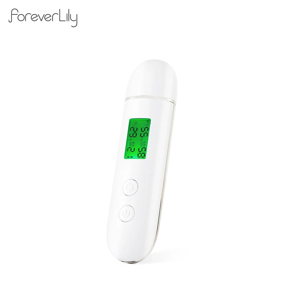 Skin Tester Face Skin Moisture&Oil Content Skin Analyzer Skin Water Cheek Elastic Skin Age Test Meter Fluorescent Agent Detector Skin Tester Face Skin Moisture&Oil Content Skin Analyzer Skin Water Cheek Elastic Skin Age Test Meter Fluorescent Agent Detector