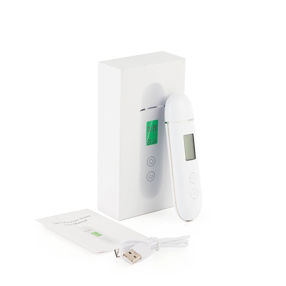 Skin Tester Face Skin Moisture&Oil Content Skin Analyzer Skin Water Cheek Elastic Skin Age Test Meter Fluorescent Agent Detector Skin Tester Face Skin Moisture&Oil Content Skin Analyzer Skin Water Cheek Elastic Skin Age Test Meter Fluorescent Agent Detector