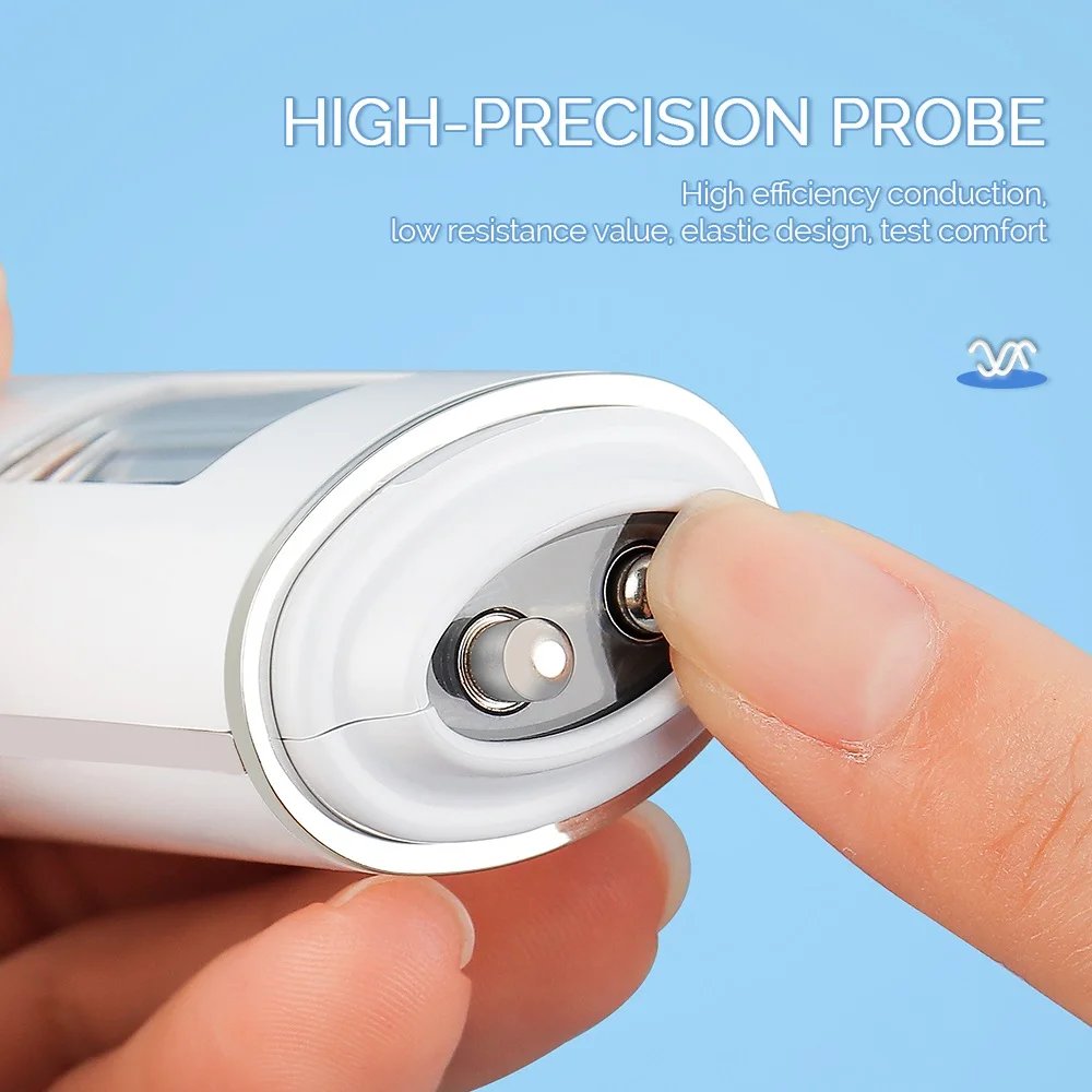 Skin Tester Face Skin Moisture&Oil Content Skin Analyzer Skin Water Cheek Elastic Skin Age Test Meter Fluorescent Agent Detector Skin Tester Face Skin Moisture&Oil Content Skin Analyzer Skin Water Cheek Elastic Skin Age Test Meter Fluorescent Agent Detector