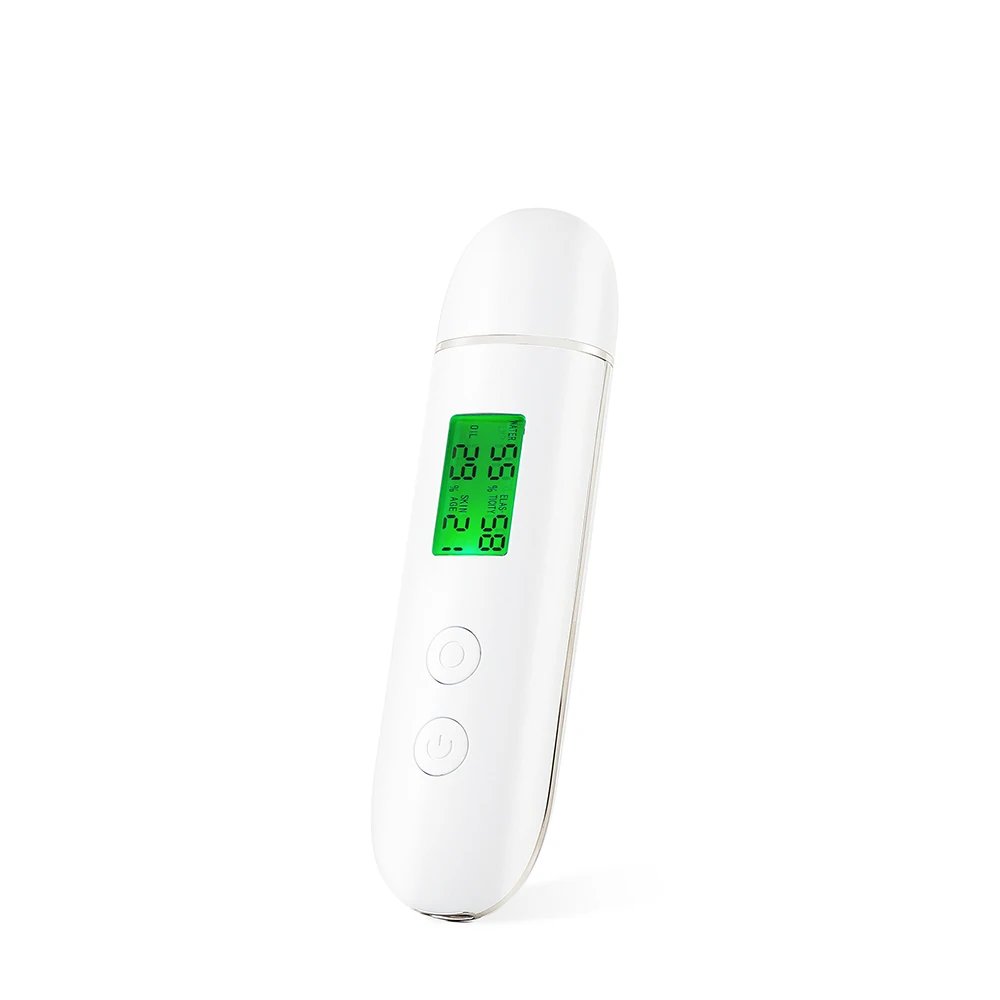 Skin Tester Face Skin Moisture&Oil Content Skin Analyzer Skin Water Cheek Elastic Skin Age Test Meter Fluorescent Agent Detector Skin Tester Face Skin Moisture&Oil Content Skin Analyzer Skin Water Cheek Elastic Skin Age Test Meter Fluorescent Agent Detector