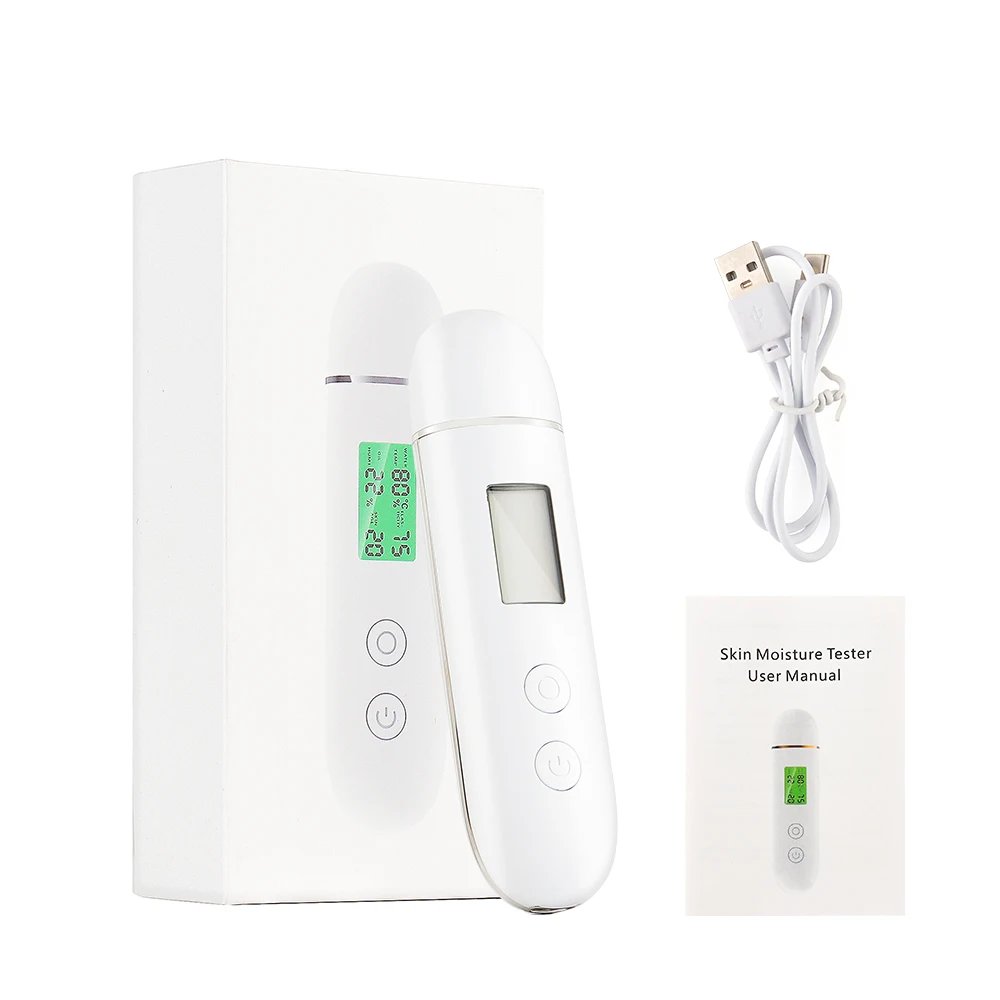 Skin Tester Face Skin Moisture&Oil Content Skin Analyzer Skin Water Cheek Elastic Skin Age Test Meter Fluorescent Agent Detector Skin Tester Face Skin Moisture&Oil Content Skin Analyzer Skin Water Cheek Elastic Skin Age Test Meter Fluorescent Agent Detector