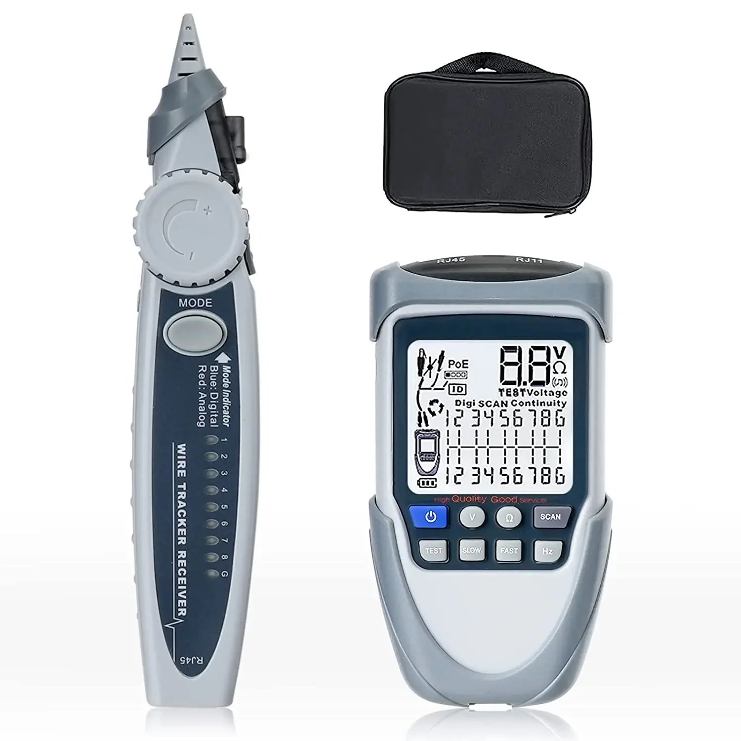 TOOLTOP ET613 612 Network Cable Tracer Network Analyzer POE Phone Line LAN Network Line Detector Measurement Cable Tool TOOLTOP ET613 612 Network Cable Tracer Network Analyzer POE Phone Line LAN Network Line Detector Measurement Cable Tool