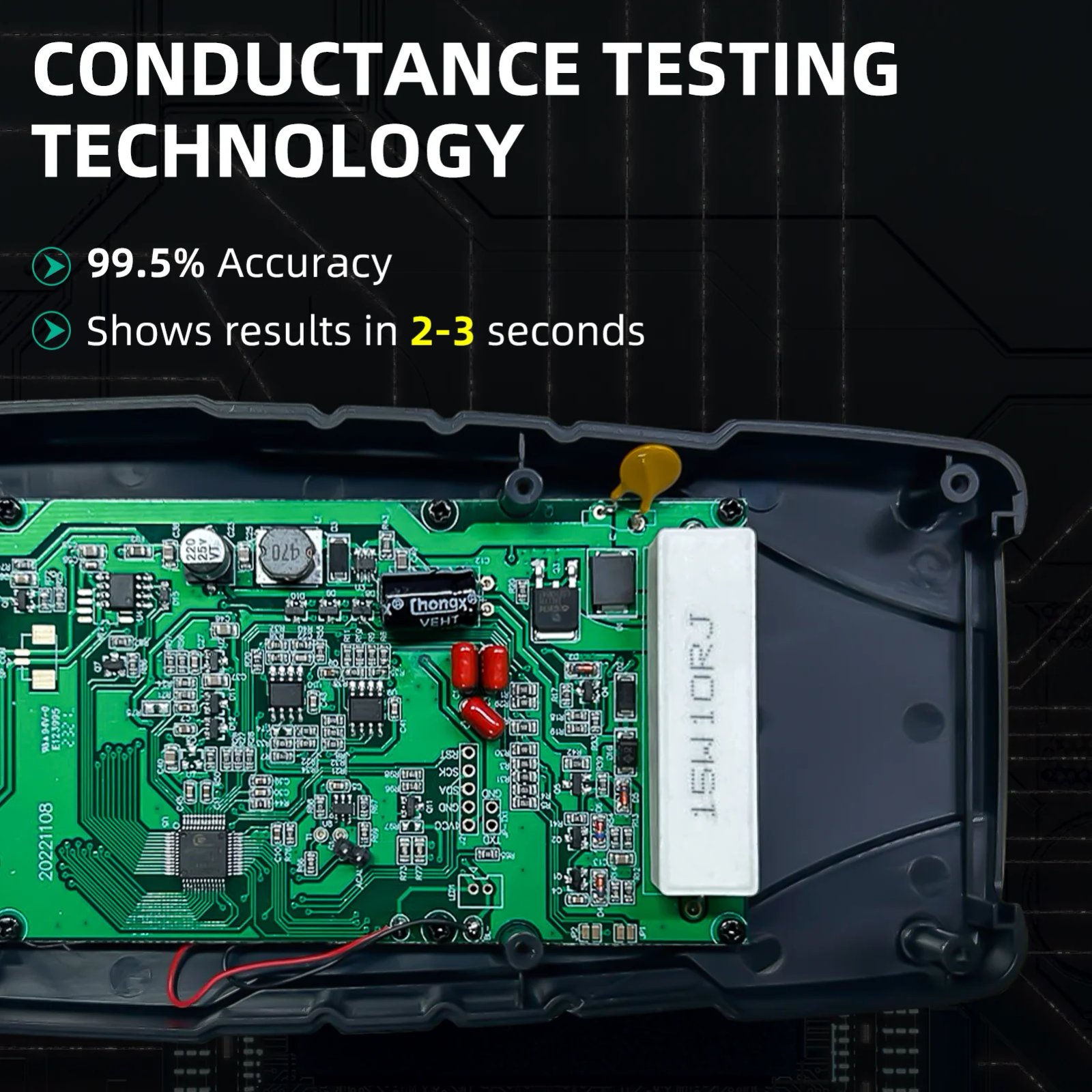 MASTFUYI FY8912A Car Battery System Tester 12V 24V Car Motorcycle Truck System Analyzer 50-2000CCA Charging Cranking Test Tool