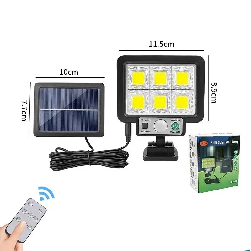 LED Solar Split Wall Lamp 3 Mode Waterproof Motion Sensor Lamps Garden Street Lighting Solar Lamp For Garage Security Wall Light LED Solar Split Wall Lamp 3 Mode Waterproof Motion Sensor Lamps Garden Street Lighting Solar Lamp For Garage Security Wall Light