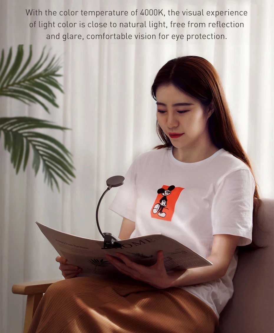 Baseus LED Clip Table Lamp Stepless Dimmable Wireless Desk Lamp Touch USB Rechargeable Reading Light LED Night Light Laptop Lamp Baseus LED Clip Table Lamp Stepless Dimmable Wireless Desk Lamp Touch USB Rechargeable Reading Light LED Night Light Laptop Lamp