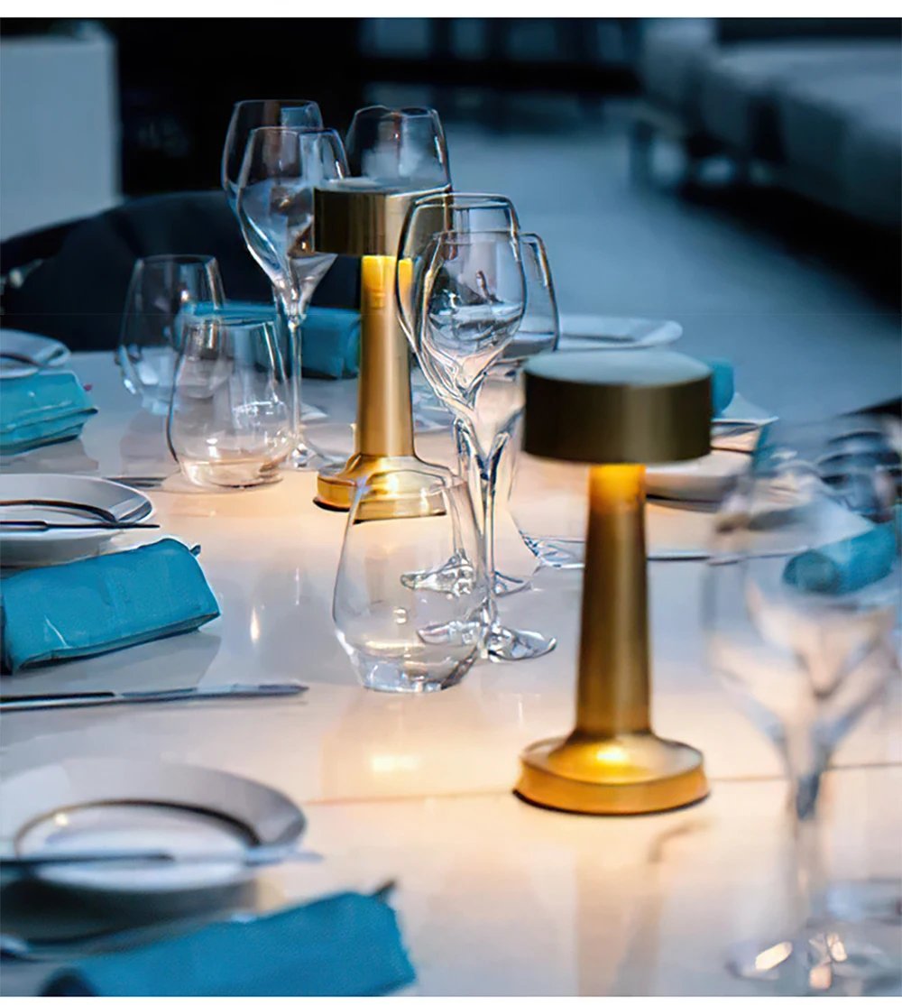 Retro Bar Table Lamp Lampara De Noche Dormitor Abajur Room Decor Decoration Chambre Desk Bedroom Coffee Luces Led Night Light