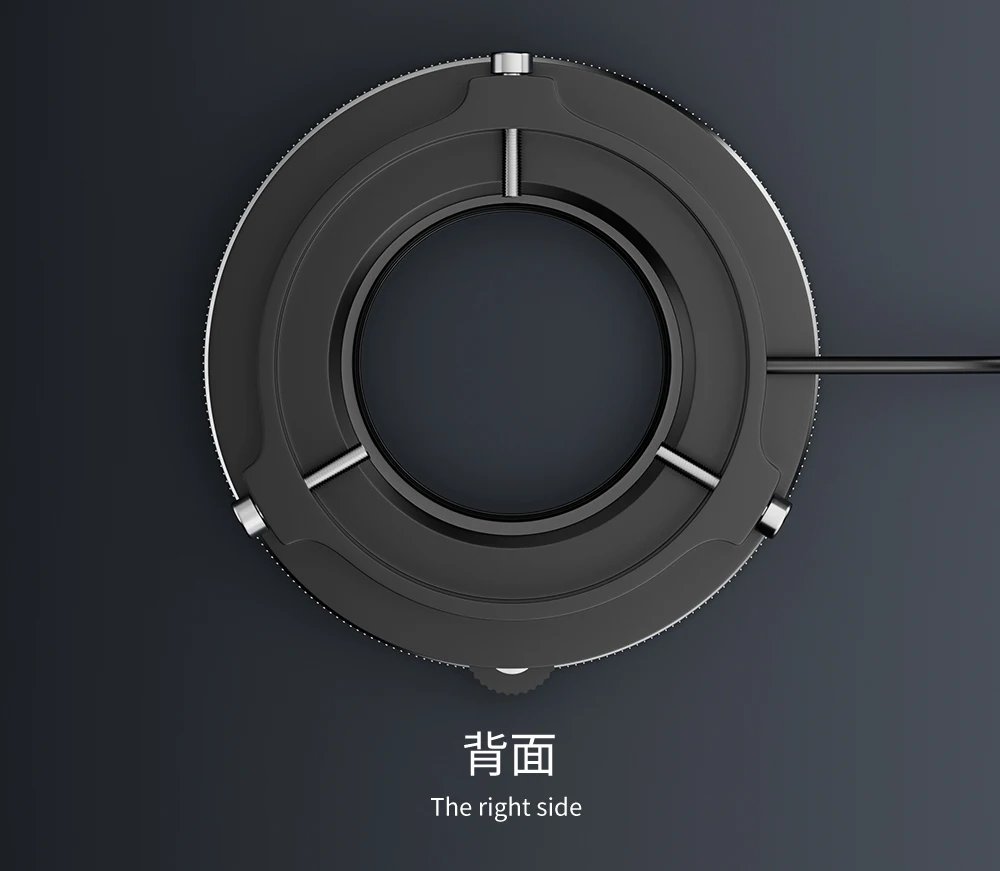 iFixes iL37 Microscope Polarized 96-LED Ring Light Anti Glare Microscope Lamp Illuminator For Soldering Repair Industrial Camera