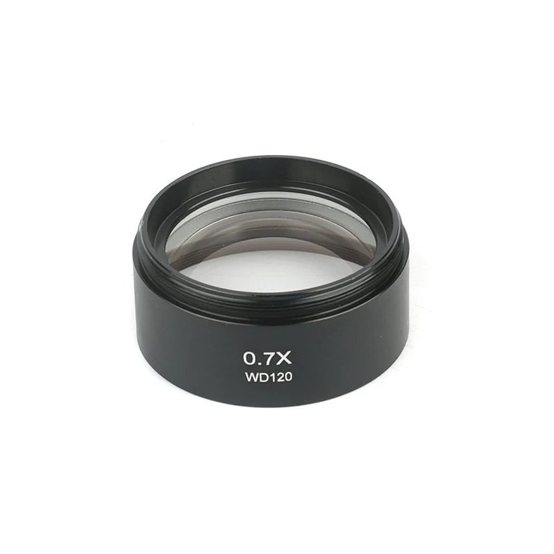 0.3X 0.5X 0.7X 0.75X 1X 1.5X 2.0X Auxiliary Barlow Objective Lens Thread M48mm For Zoom Stereo Binocular Trinocular Microscope