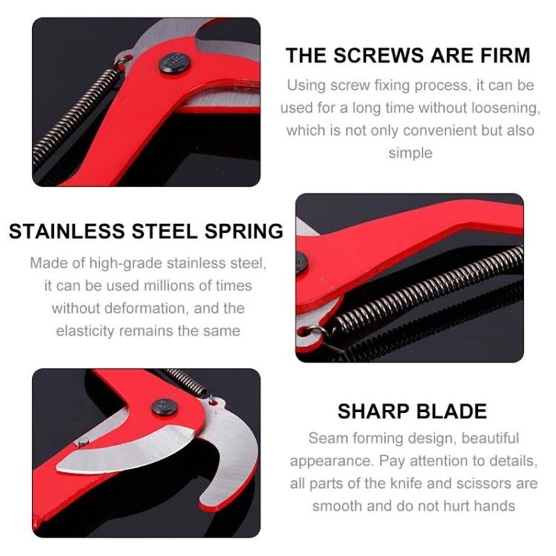 1PC High-Altitude Extension Lopper Branch Scissors Extendable Fruit Tree Pruning Saw Cutter Garden Trimmer Tool With Rope