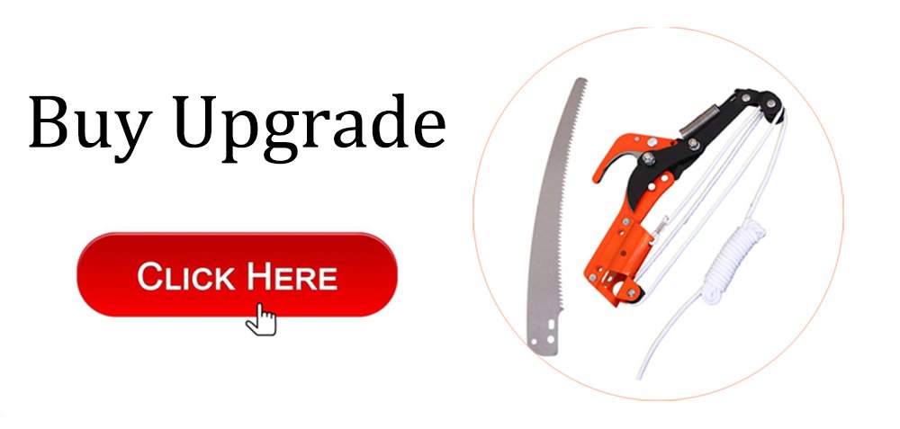 1PC High-Altitude Extension Lopper Branch Scissors Extendable Fruit Tree Pruning Saw Cutter Garden Trimmer Tool With Rope