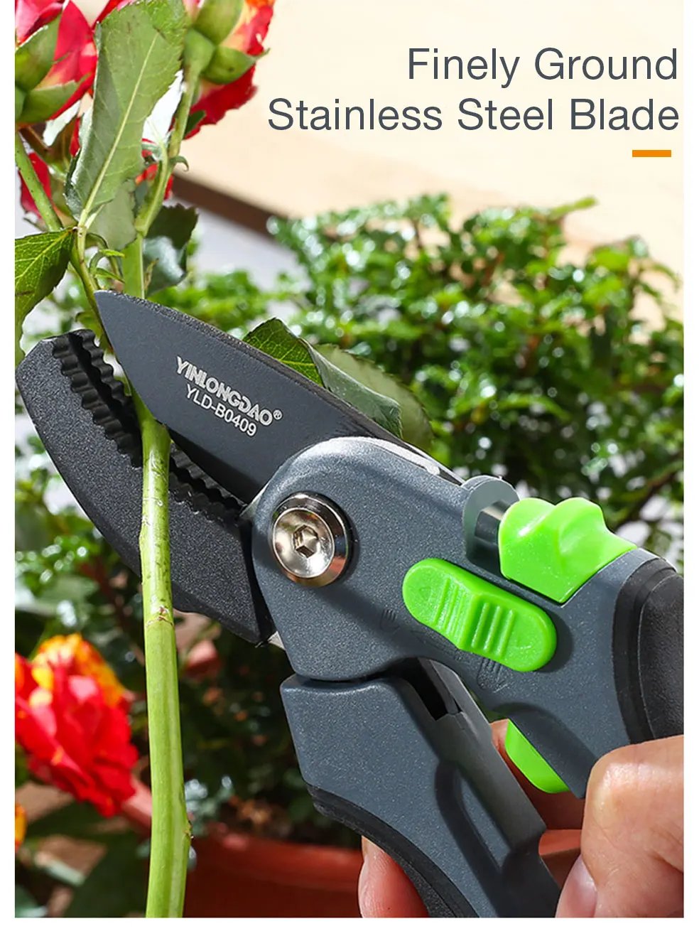 Multifunctional Pruning Shear Garden Tools Labor Saving Scissors Gardening Plant Sharp Branch Pruners Protection Hand Durable