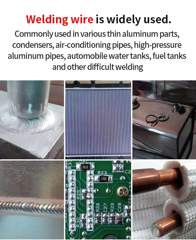 Welding Rod Copper And Aluminum Flux Cored Wire Steel Copper Aluminum Soldering Tool Weld Flux Welding Rods Cored Wire Hand Tool