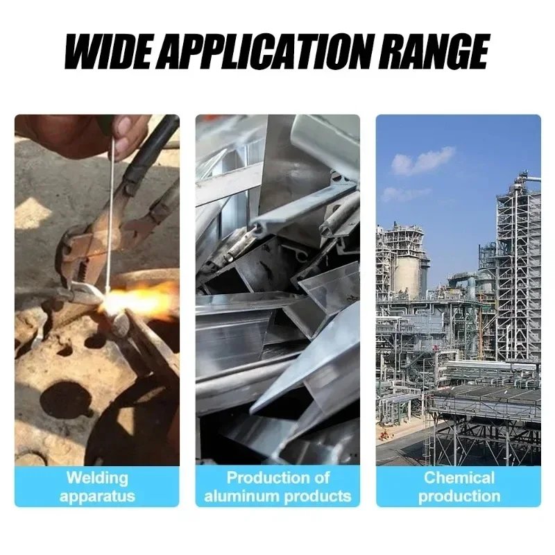 100/10Pcs Low Temperature Easy Melt Aluminum Universal Silver Welding Rod Cored Wire Rod Solder No Need Solder Powder Weld Bar