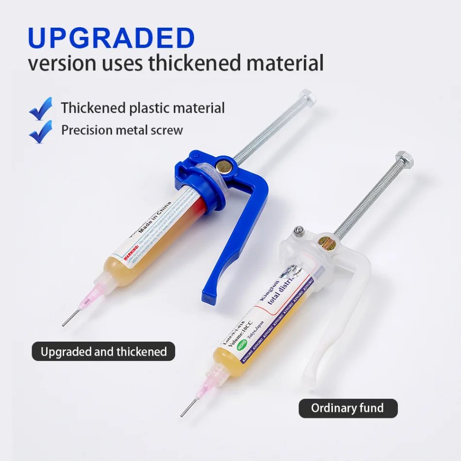 Solder Paste Extruder Glue Gun Welding Solder Oil Booster Circuit Board Repair Solder Paste Soldering Accessories