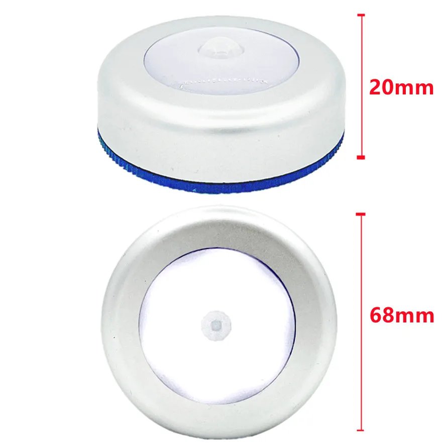 PIR Motion Sensor Night Light 6LED LED Human Body Induction Wireless Detector Automatic Light On / Off For Home Bedside Lighting PIR Motion Sensor Night Light 6LED LED Human Body Induction Wireless Detector Automatic Light On / Off For Home Bedside Lighting