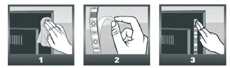 LED Night Light String DC5V With USB Port Cable 50CM 1M 2M 3M 4M 5M USB LED strip light lamp SMD 3528 for TV/ PC/ Laptop