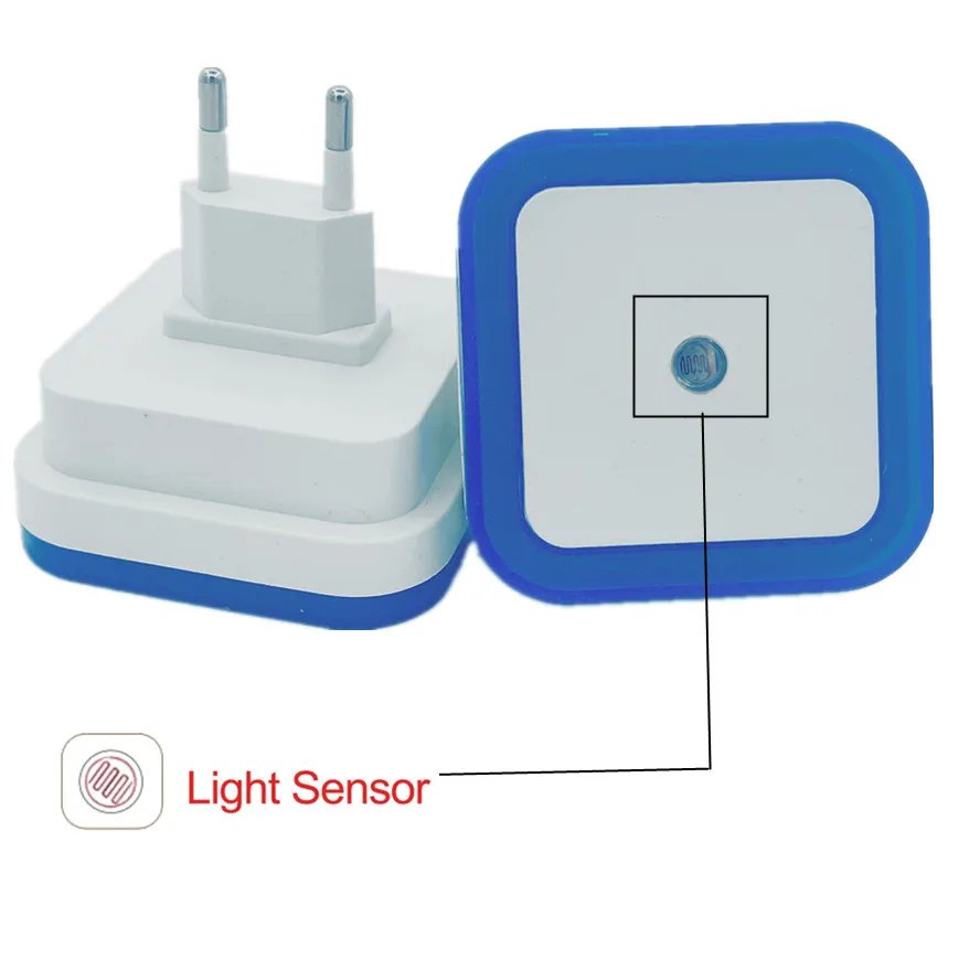 Sensor Night Light Saving LED Sensor Night Lamp Smart Dusk to Dawn Sensor Lamps Nightlight for Bedrooms Toilets Stairs Corridors