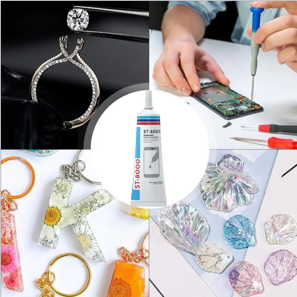 Glue for Phone Screen Repair ST-8000 Adhesive Multi-Function Glues Mobile Phone Repair Adhesive for Mobile Phone Shell Frame