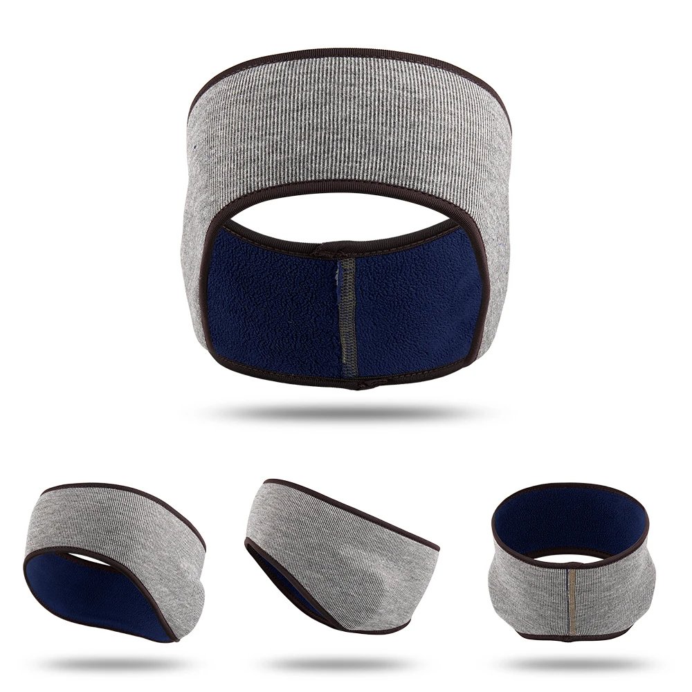 Winter Sport Sweatband Warm Headband Thermal Fleece Head Band Gym Ski Yoga Fitness Cycling Tennis Running Hair Bandage Men Women