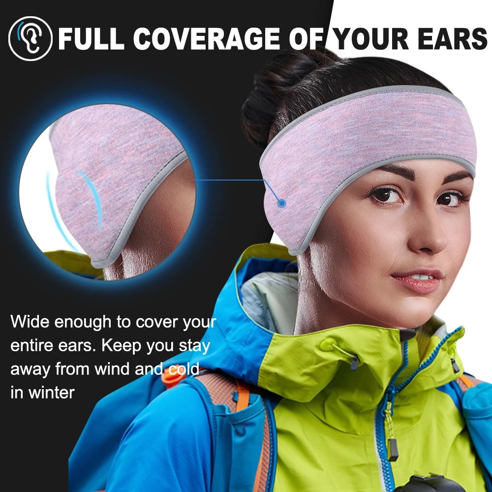 Winter Sport Sweatband Warm Headband Thermal Fleece Head Band Gym Ski Yoga Fitness Cycling Tennis Running Hair Bandage Men Women
