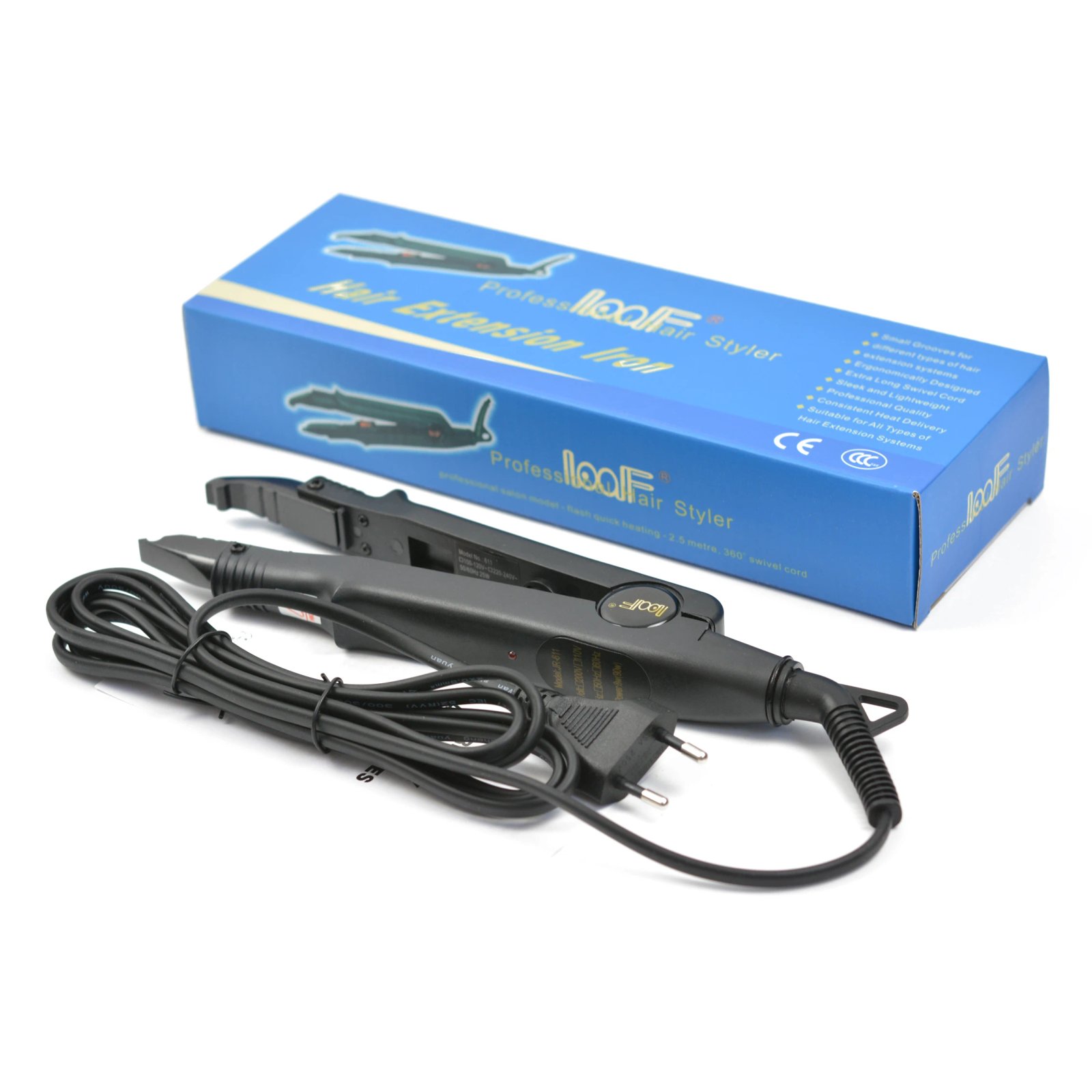 1Pc JR-611 A/B/C Tip Professional Hair Extension Fusion Iron Heat Connector Wand Iron Melting Tool Hair Extension Tools