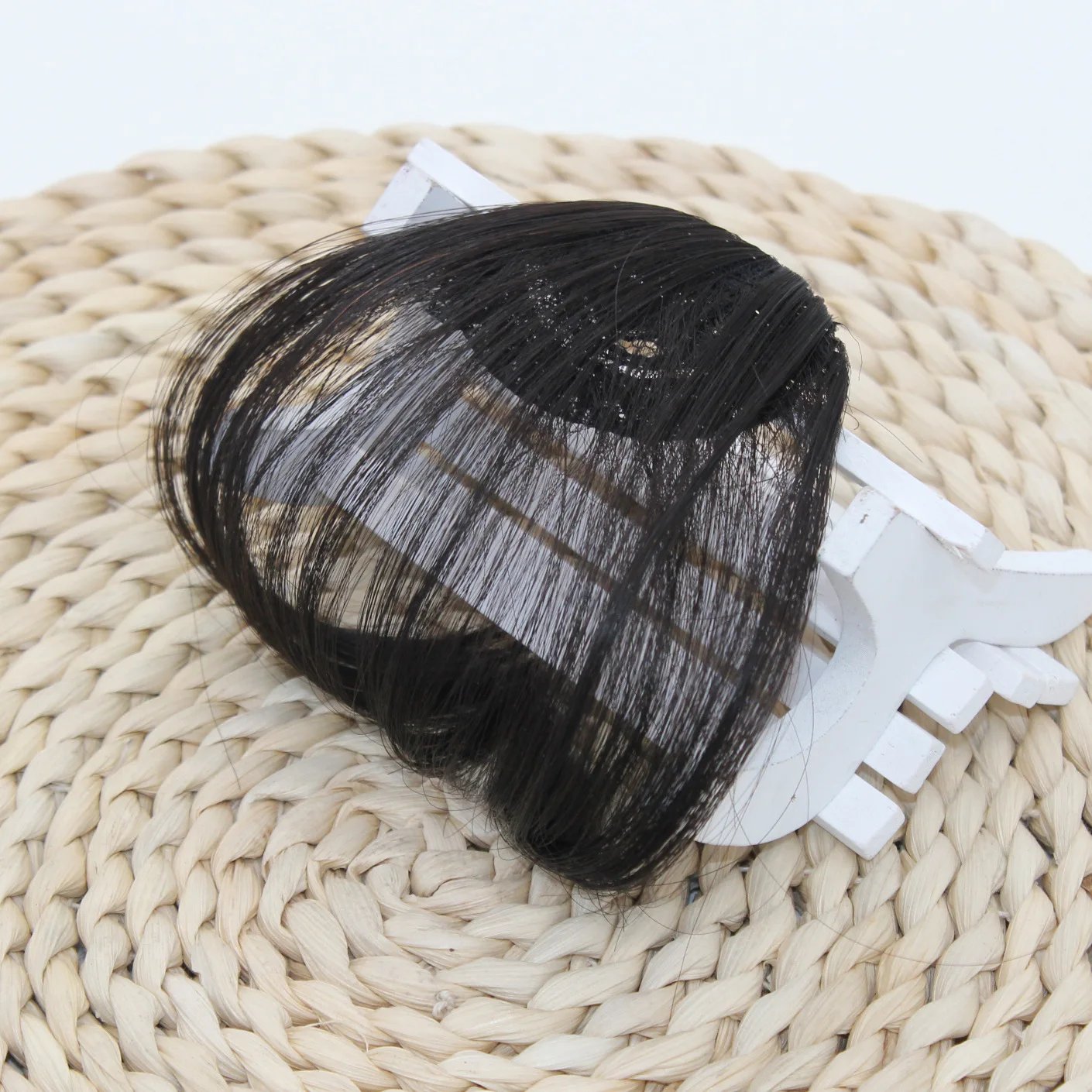 Fake Air Bangs Hair Styling Tools Hair Clip-In Extension Synthetic Hair Fake Fringe Natural False Hairpiece Women Clip In Bangs