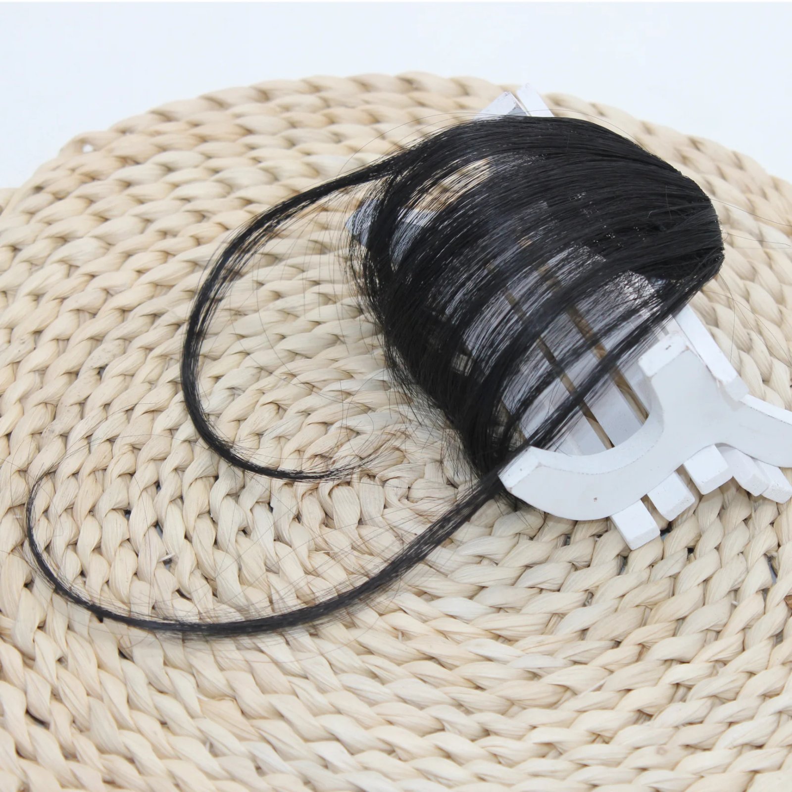 Fake Air Bangs Hair Styling Tools Hair Clip-In Extension Synthetic Hair Fake Fringe Natural False Hairpiece Women Clip In Bangs