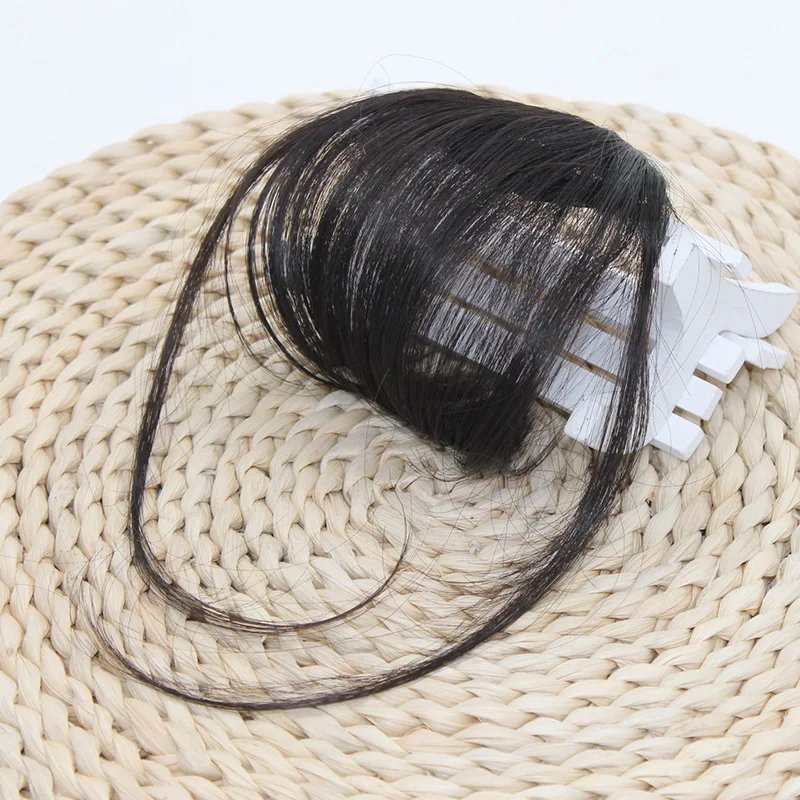 Fake Air Bangs Hair Styling Tools Hair Clip-In Extension Synthetic Hair Fake Fringe Natural False Hairpiece Women Clip In Bangs