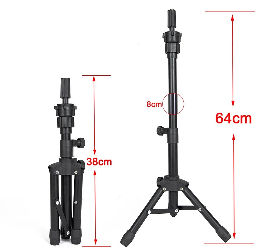 Cheap Wig Making Canvas Head and Training Head Tripod for Wigs Good Quality Mannequin Head for Making Wigs