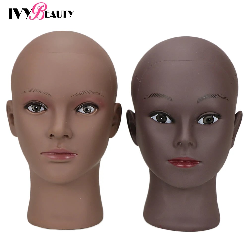 Hot Selling Female Mannequin Head With Wig Stand Clamp For Makeup Practice Cosmetology Manikin Head For Wig Hat Display 51Cm