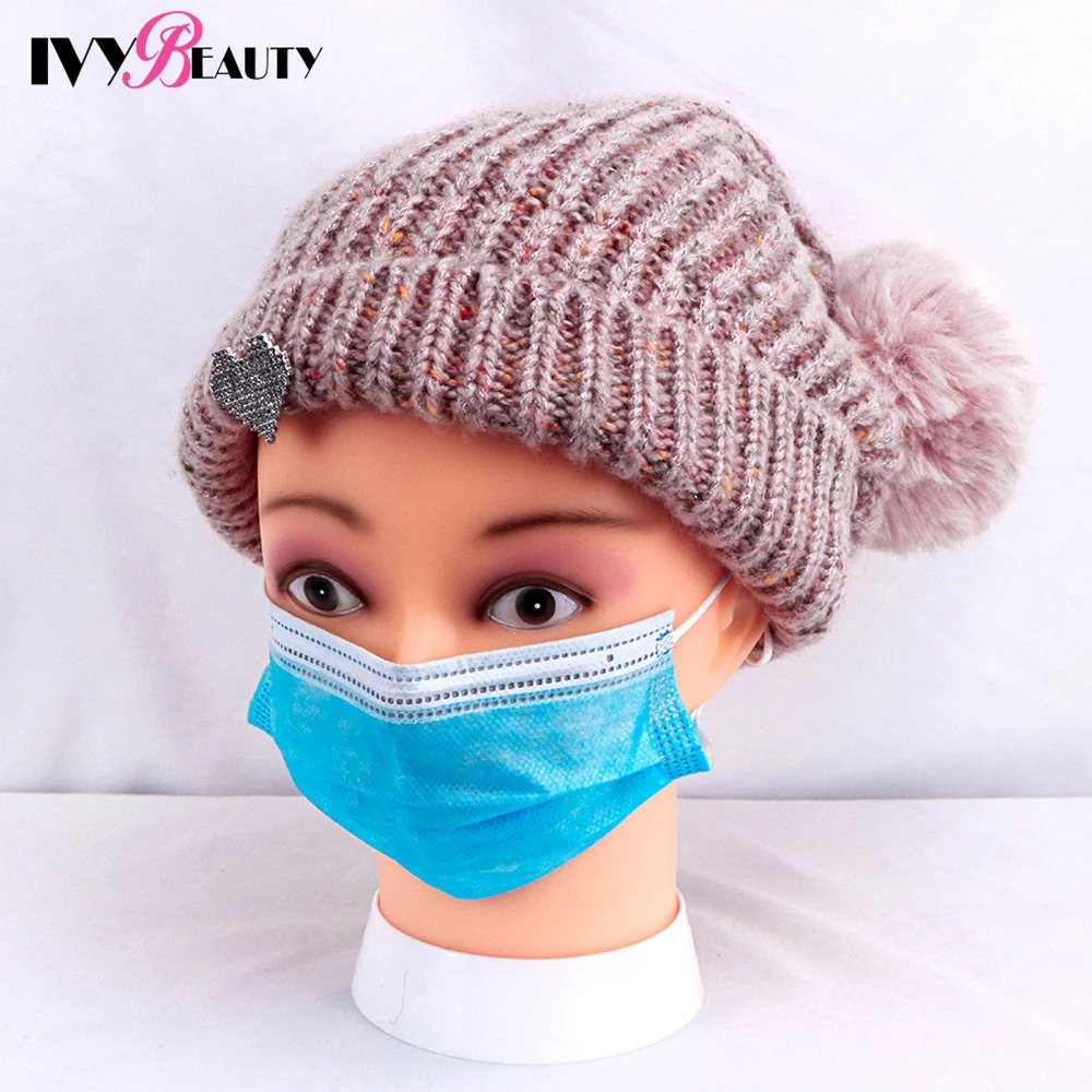 Hot Selling Female Mannequin Head With Wig Stand Clamp For Makeup Practice Cosmetology Manikin Head For Wig Hat Display 51Cm