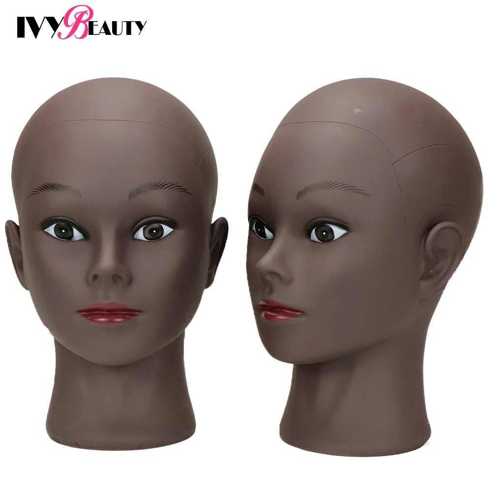 Hot Selling Female Mannequin Head With Wig Stand Clamp For Makeup Practice Cosmetology Manikin Head For Wig Hat Display 51Cm