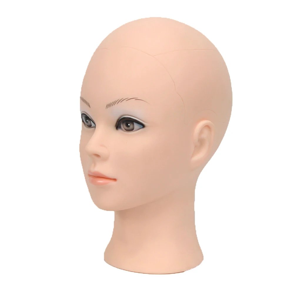 Hot Selling Female Mannequin Head With Wig Stand Clamp For Makeup Practice Cosmetology Manikin Head For Wig Hat Display 51Cm