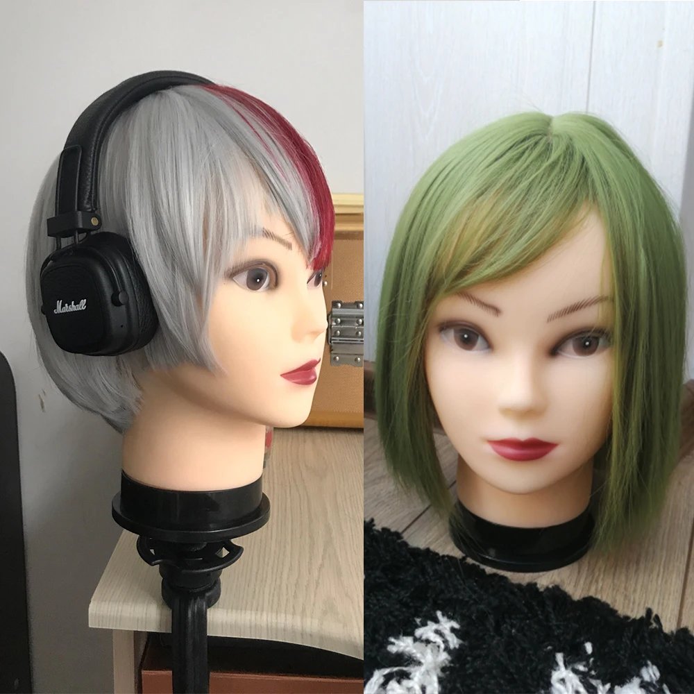 Hot Selling Female Mannequin Head With Wig Stand Clamp For Makeup Practice Cosmetology Manikin Head For Wig Hat Display 51Cm
