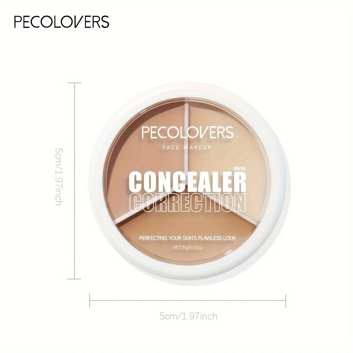Multifunction Concealer Palette Cream Texture Covers Acne Marks Dark Circles 3 Colors Face Makeup Lasting Brighten Face Cosmetic Multifunction Concealer Palette Cream Texture Covers Acne Marks Dark Circles 3 Colors Face Makeup Lasting Brighten Face Cosmetic