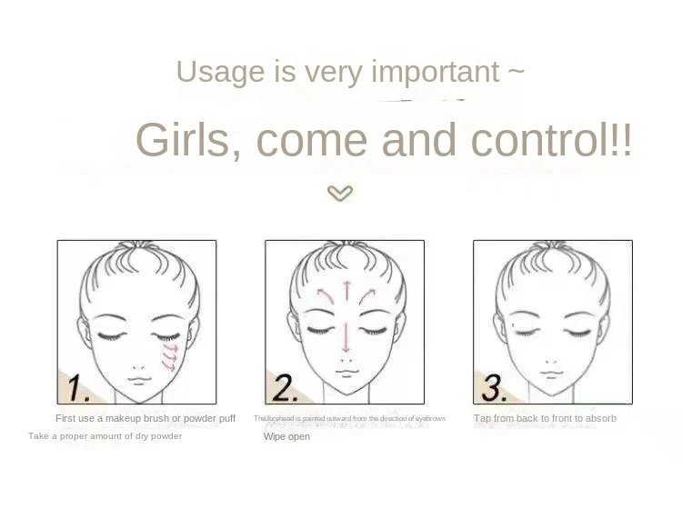 Mini Powder Setting Powder Sample Lasting Oil Control Waterproof Foundation Natural Brighten Skin Tone Mini Powder Makeup