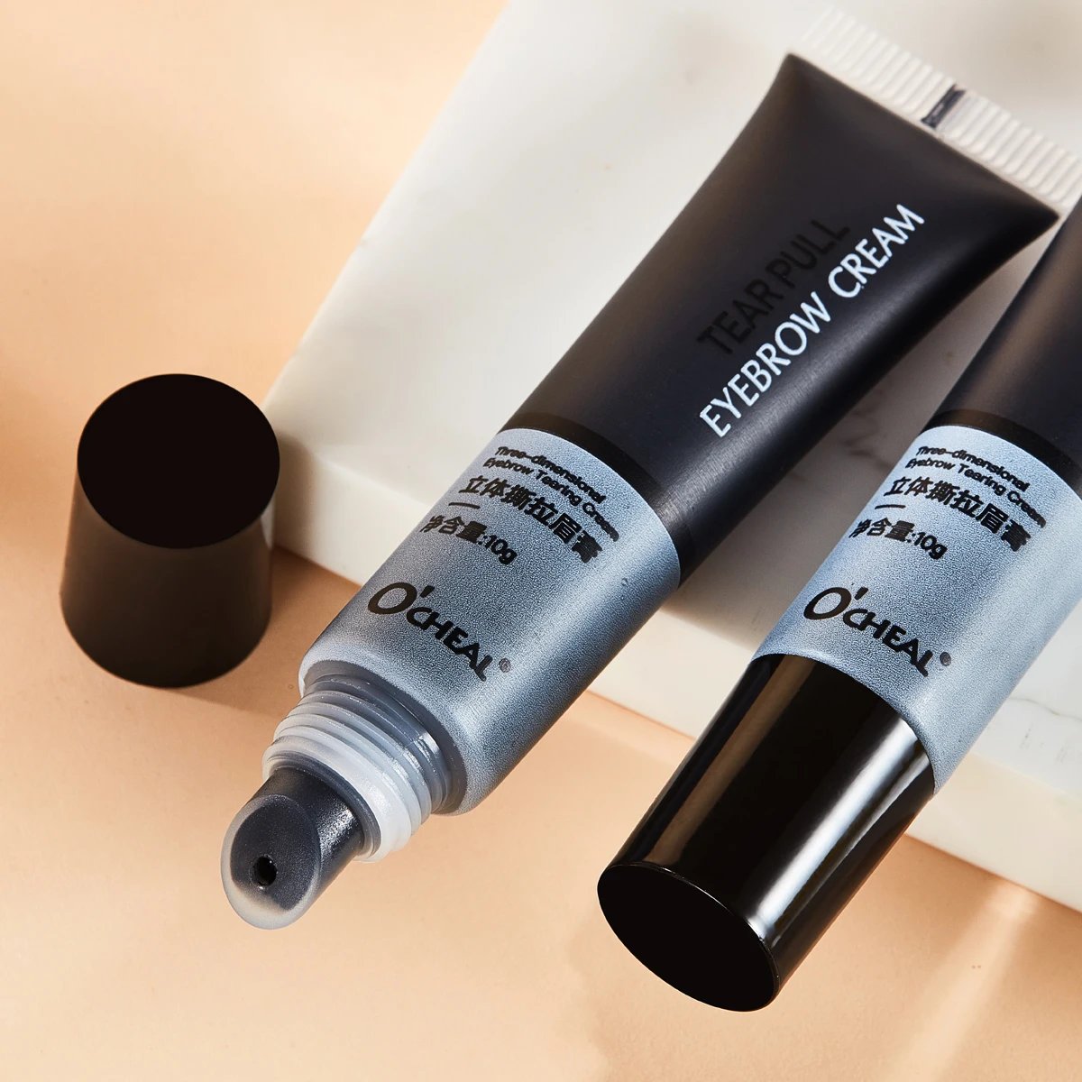 OCHEAL Eyebrow Gel Peel Off Waterproof Long Lasting Eye Cream Coloring Eyebrow Glue Natural Tinting Tattoo Quick Dry Brow Makeup