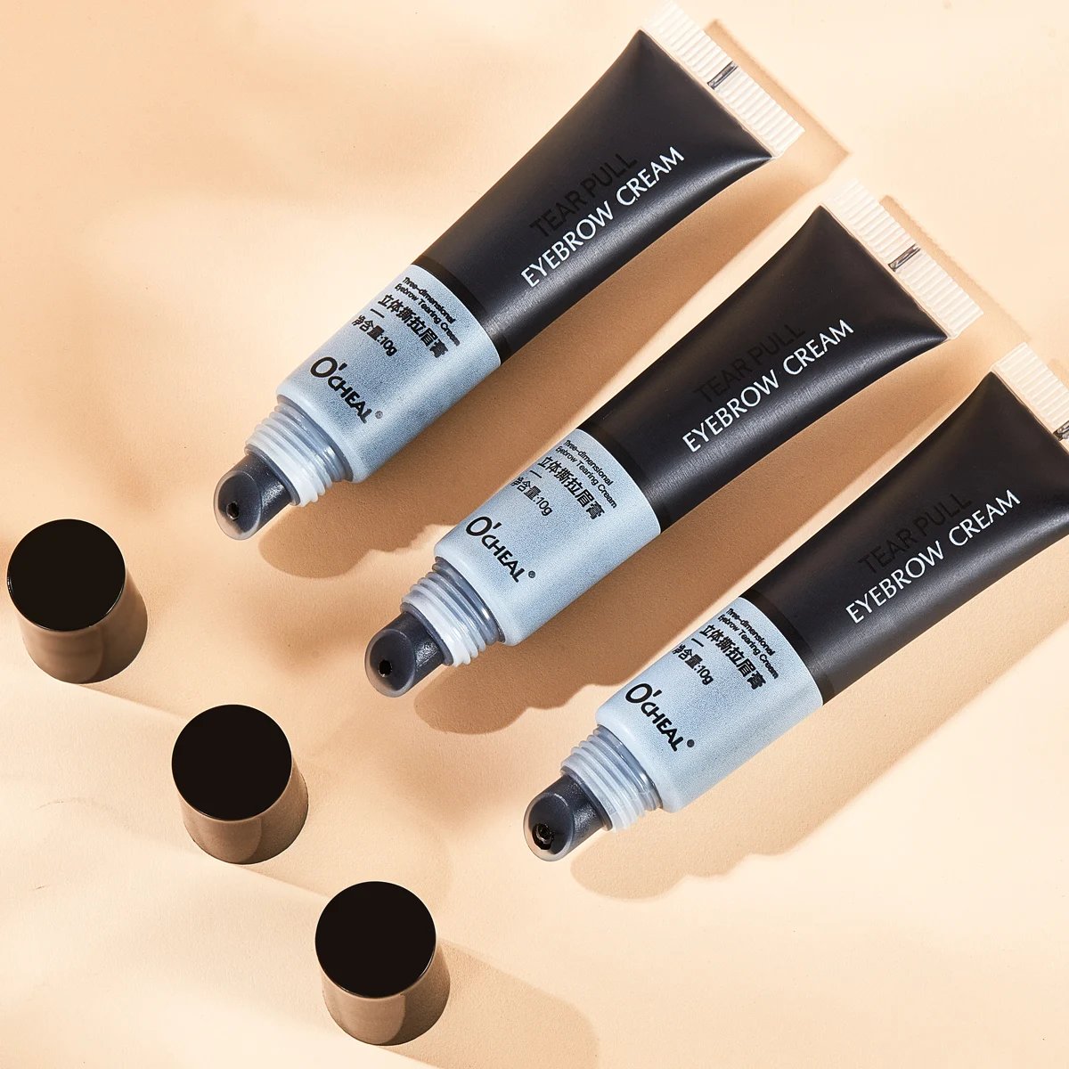 OCHEAL Eyebrow Gel Peel Off Waterproof Long Lasting Eye Cream Coloring Eyebrow Glue Natural Tinting Tattoo Quick Dry Brow Makeup