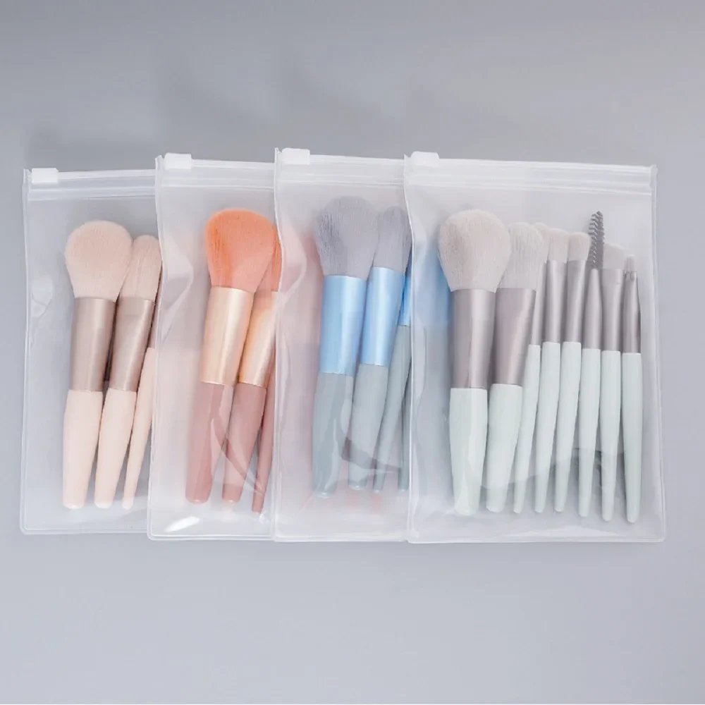New 8Pcs Makeup Brush Set Makeup Concealer Brush Blush Loose Powder Brush Eye Shadow Highlighter Foundation Brush Beauty Tools