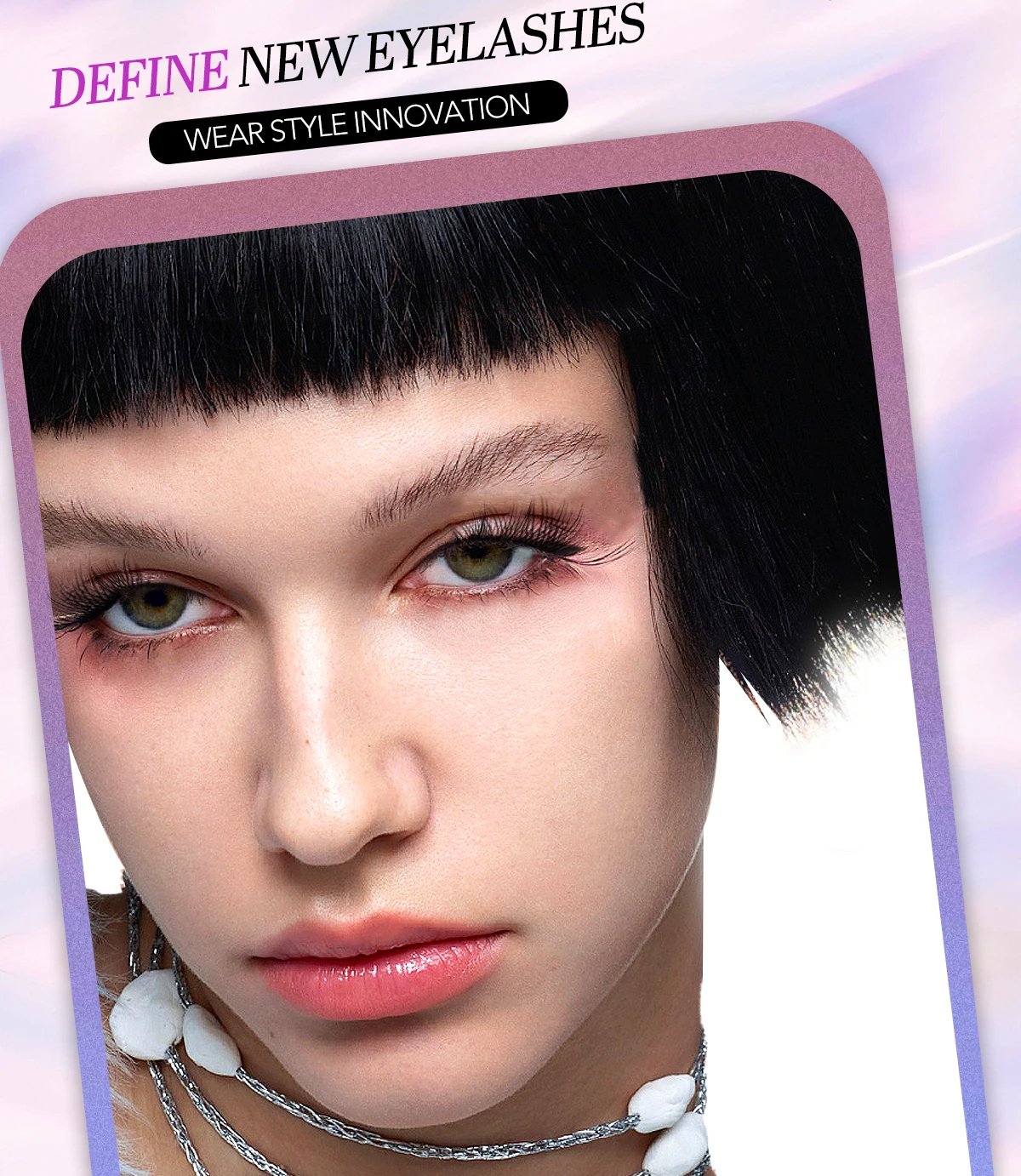 GROINNEYA Lash Clusters Kit With Waterproof Strong Hold DIY Lash Extension Kit Lash Bond And Seal And Eyelash Tweezers Makeup