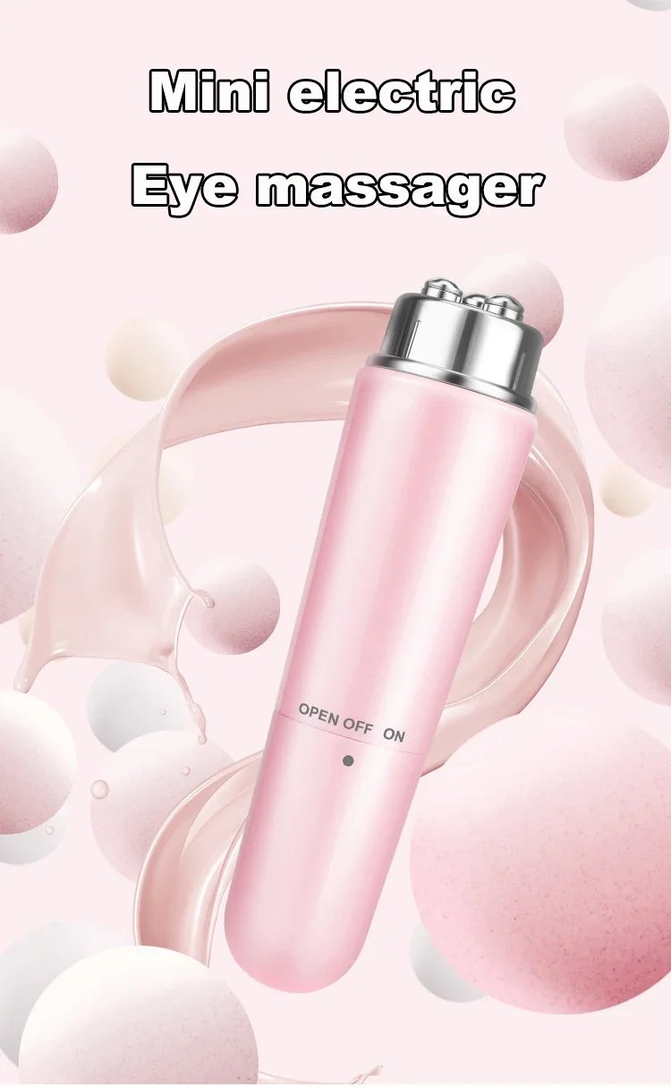 4 in 1 Electric Eye Massager Micro Vibration Facial Beauty Instrument for Relax Eye Dark Circles Eye Bags Puffiness Eye Massage