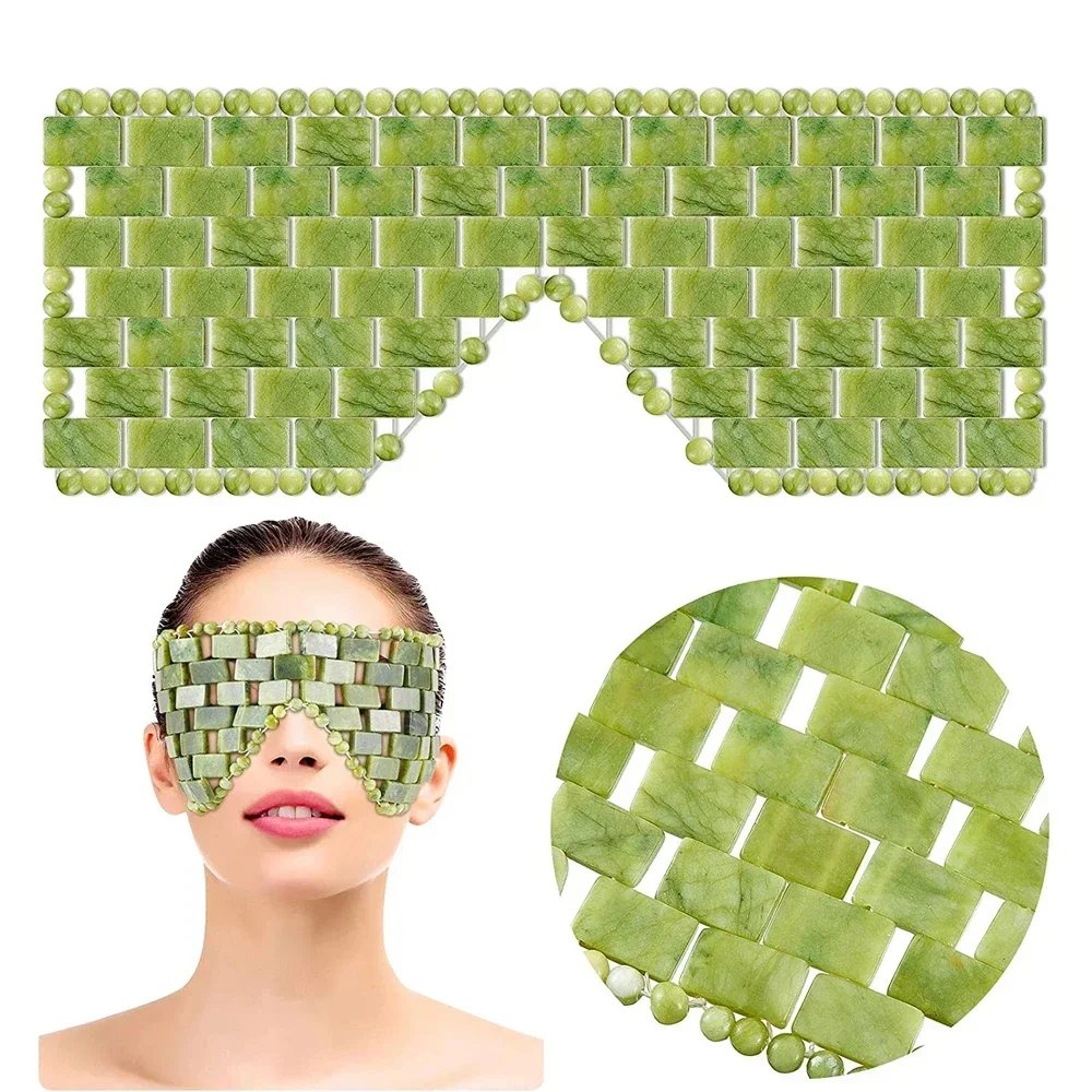 Cooling Jade Eye Mask Massager Natural Jade Eye Mask Eye Eye for Eye Relax Sleep Massager Mask Tools Mask Care Stone Face Sleep Cooling Jade Eye Mask Massager Natural Jade Eye Mask Eye Eye for Eye Relax Sleep Massager Mask Tools Mask Care Stone Face Sleep