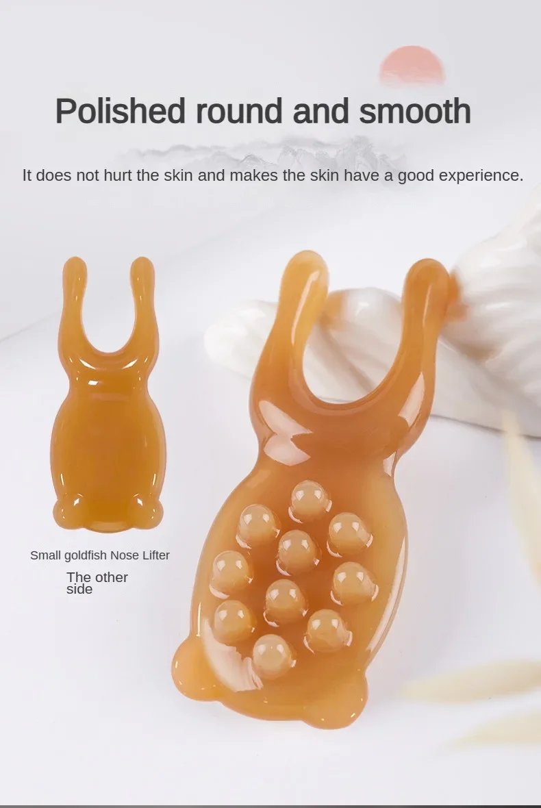 Face Lifting Guasha Resin Scraping Massage Facial Scraper Tool Eye SPA Massage Plate Reduce Puffiness Nose Lifting Nose Massager