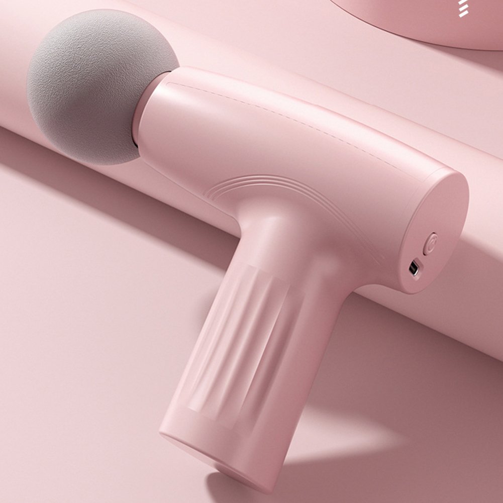 Muscle Mini Pink Massage Gun Deep Tissue Handheld Massage Gun Therapy Gun Fascia Gun Massagegun Massagers Handheld Deep Tissue