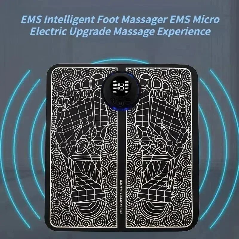 Electric EMS Foot Massager Pad Electrical Muscle Stimulation Foot Massager USB Charging Portable Electric EMS Foot Massager Pad Electrical Muscle Stimulation Foot Massager USB Charging Portable