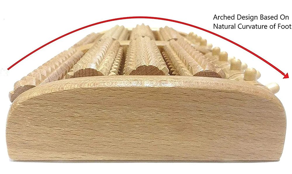 Wooden Foot Roller Wood Care Massage Reflexology Muscle Relax Relief Massager Spa Gift Anti Cellulite Foot Massager Care Tools