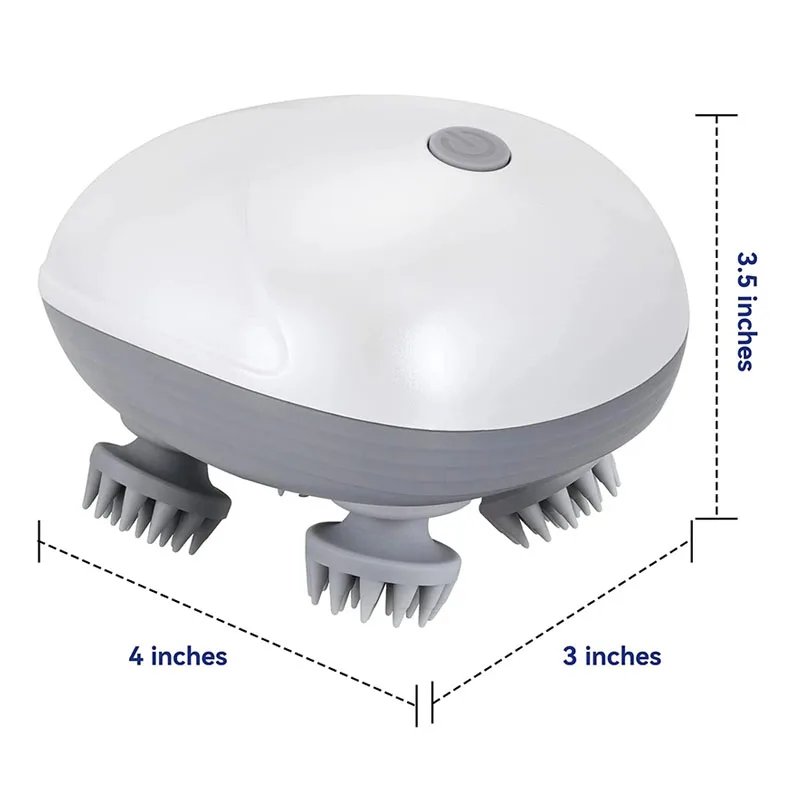 Electric Cat Massager Body Shoulder Leg Arm Neck Deep Tissue Head Scalp Massage Kneading Vibrating Device