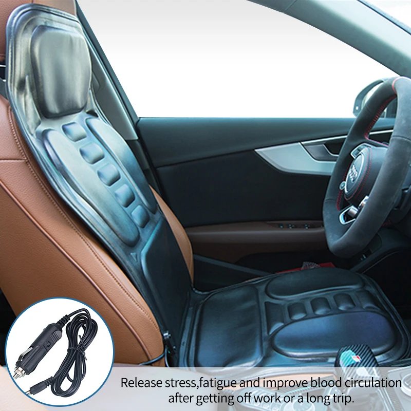 KLASVSA Electric Back Massager Massage Chair Cushion Heating Vibrator Car Home Office Lumbar Neck Mattress Pain Relief KLASVSA Electric Back Massager Massage Chair Cushion Heating Vibrator Car Home Office Lumbar Neck Mattress Pain Relief